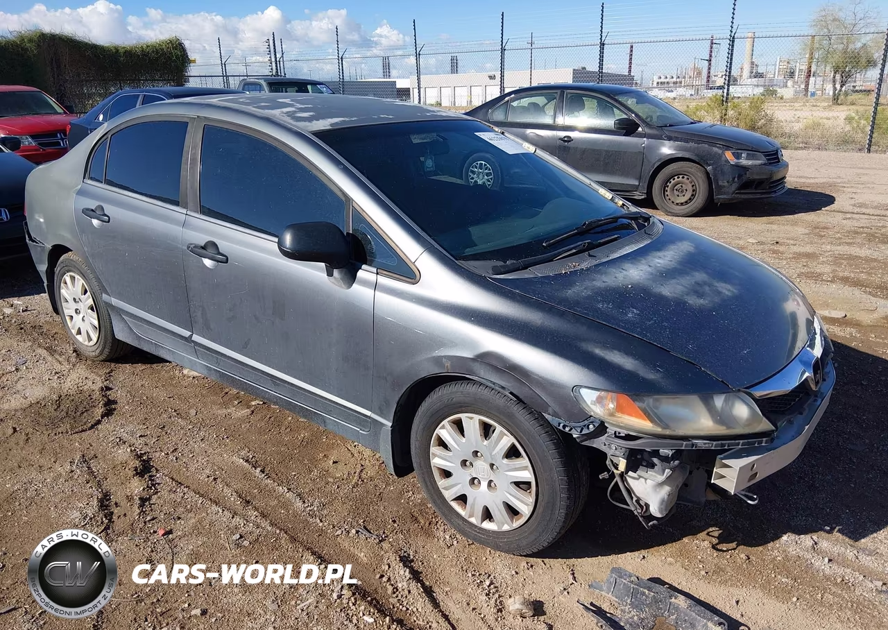 2010 Honda Civic Vp VIN:19XFA1E3XAE028672 - 1