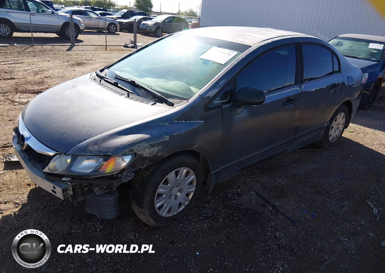 2010 Honda Civic Vp VIN:19XFA1E3XAE028672 - 2