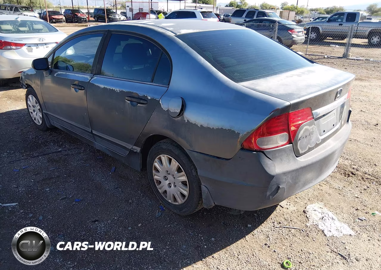 2010 Honda Civic Vp VIN:19XFA1E3XAE028672 - 3