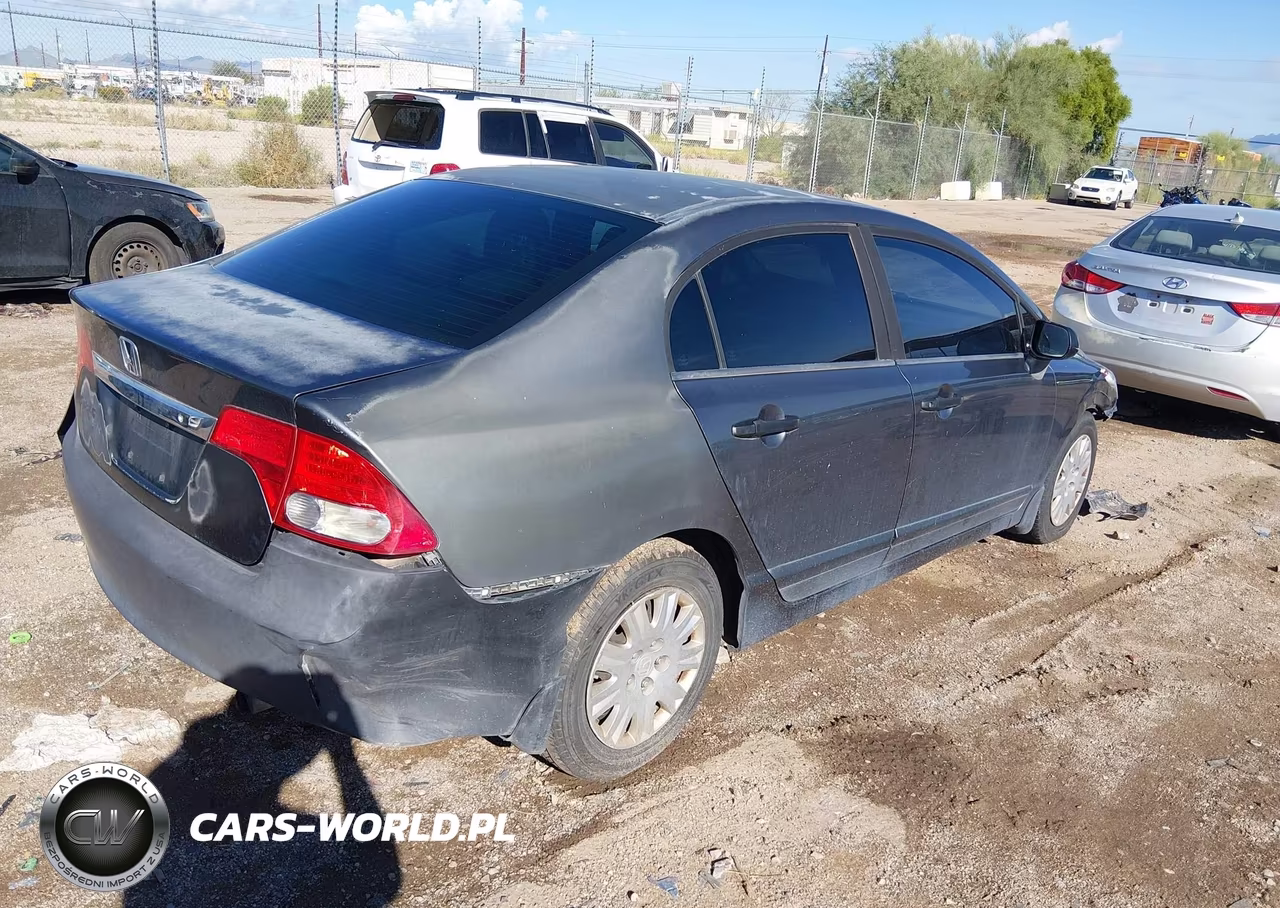 2010 Honda Civic Vp VIN:19XFA1E3XAE028672 - 4