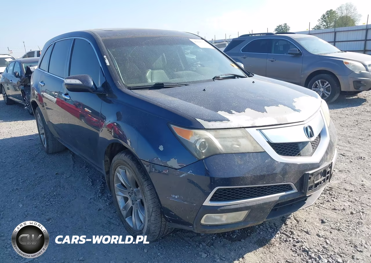 2012 Acura Mdx Advance Package VIN:2HNYD2H84CH514134 - 6