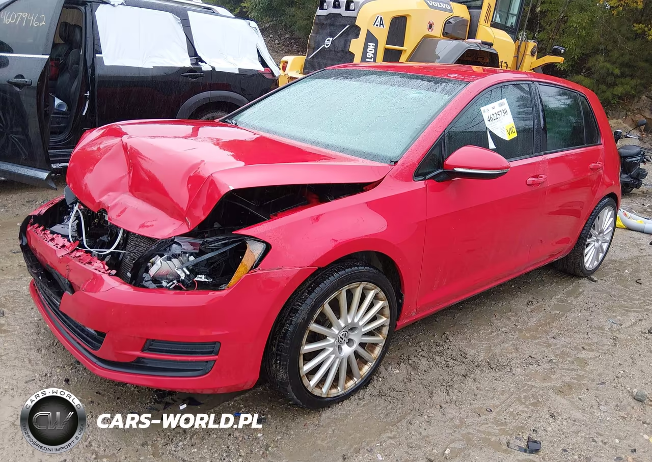 2015 Volkswagen Golf Tdi S 4-Door VIN:3VWRA7AU3FM023905 - 2