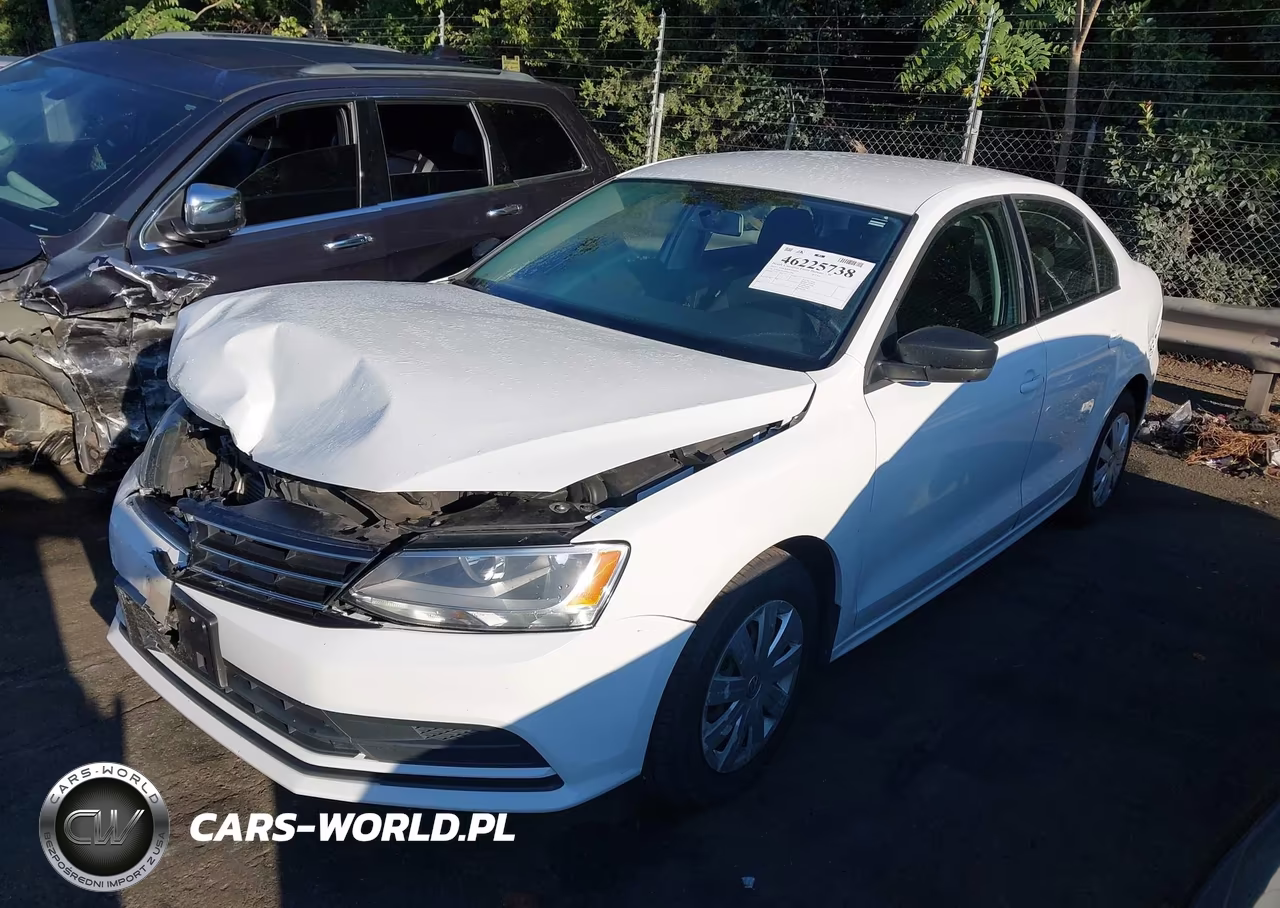 2015 Volkswagen Jetta 2.0L S VIN:3VW2K7AJ7FM417508 - 2