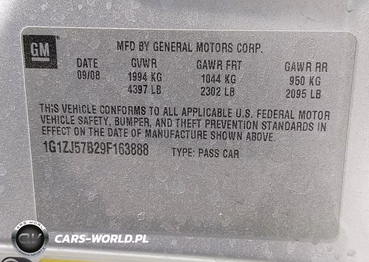 2009 Chevrolet Malibu Lt VIN:1G1ZJ57B29F163888 - 9