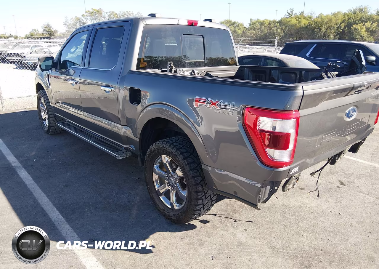 2022 Ford F-150 Lariat VIN:1FTFW1E51NFA04405 - 3