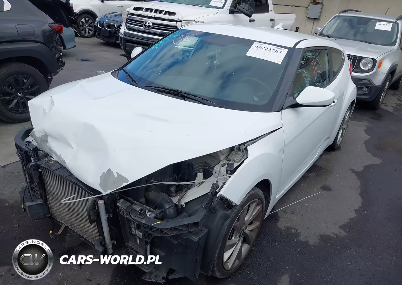 2016 Hyundai Veloster VIN:KMHTC6ADXGU292859 - 2