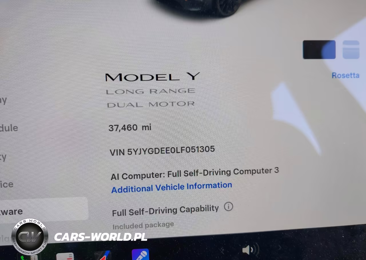 2020 Tesla Model Y Long Range Dual Motor All-Wheel Drive VIN:5YJYGDEE0LF051305 - 7