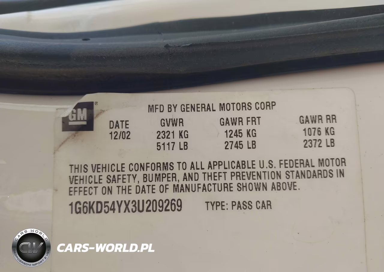 2003 Cadillac Deville Standard VIN:1G6KD54YX3U209269 - 9