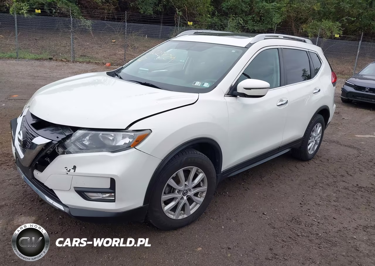 2017 Nissan Rogue Sv VIN:5N1AT2MV8HC745601 - 2