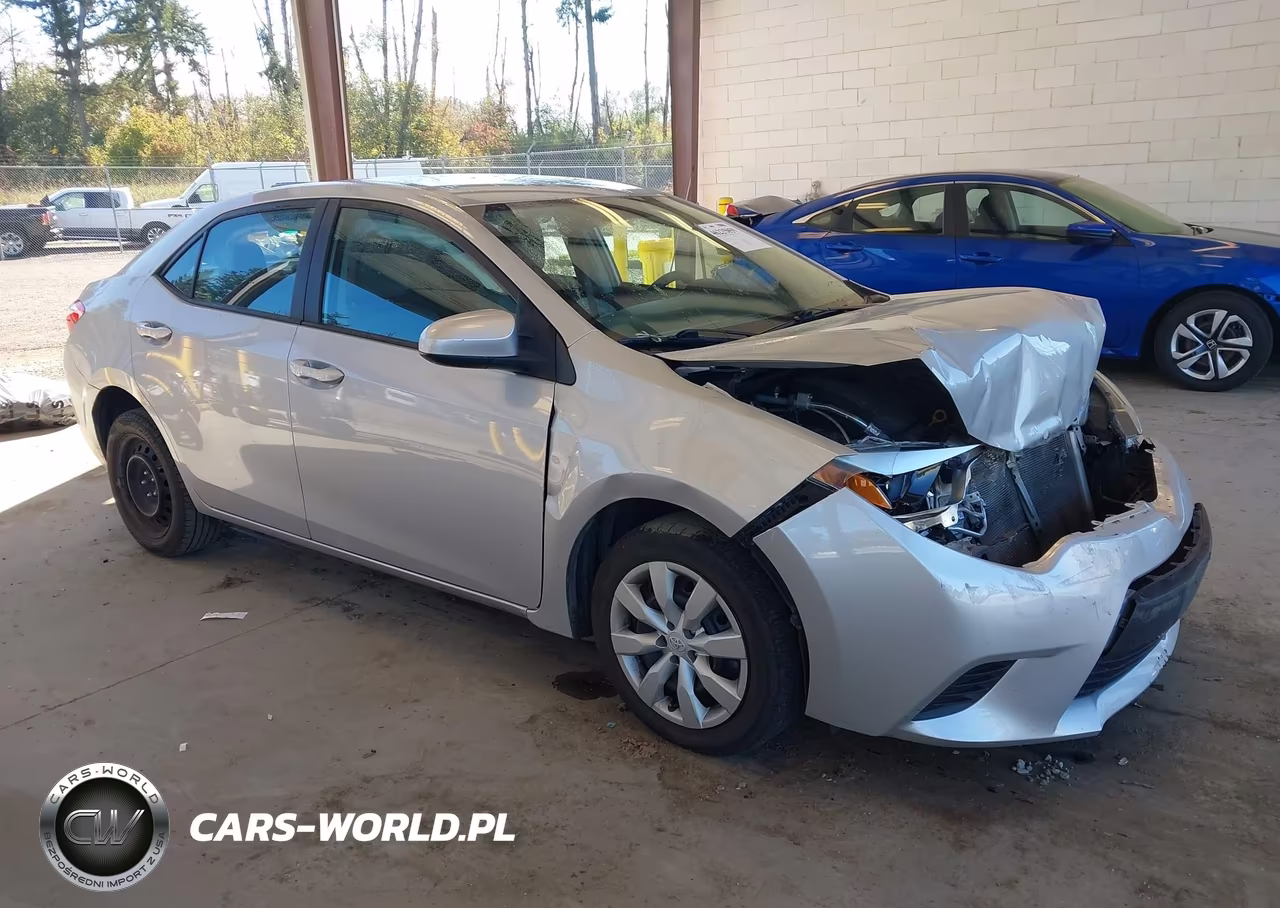2014 Toyota Corolla Le VIN:5YFBURHE0EP161236 - 1