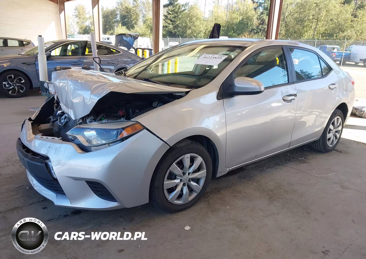 2014 Toyota Corolla Le VIN:5YFBURHE0EP161236 - 2