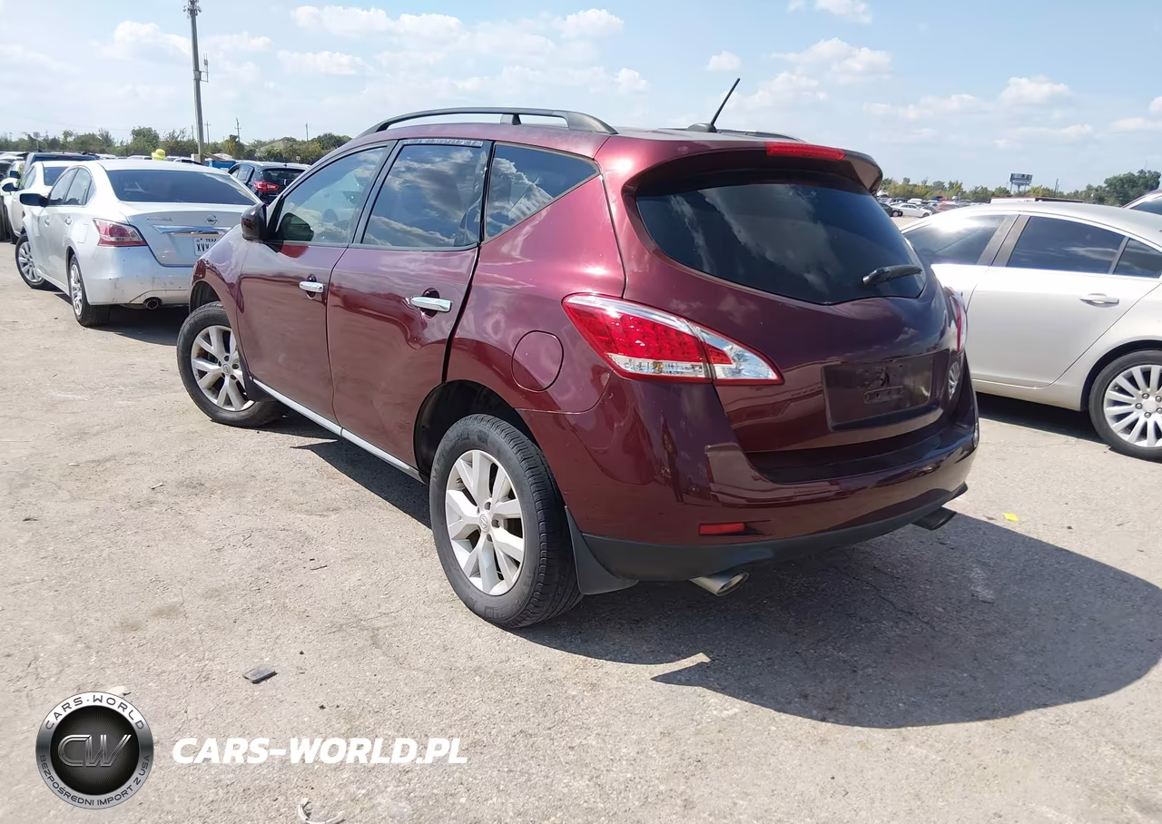 2011 Nissan Murano Sv VIN:JN8AZ1MW7BW160752 - 3
