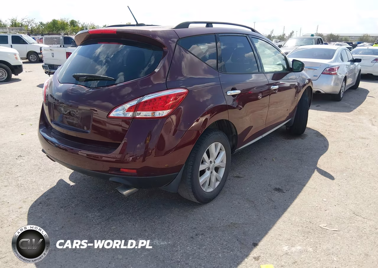 2011 Nissan Murano Sv VIN:JN8AZ1MW7BW160752 - 4