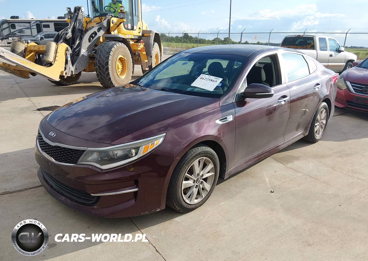 2016 Kia Optima Lx VIN:5XXGT4L33GG088733 - 2