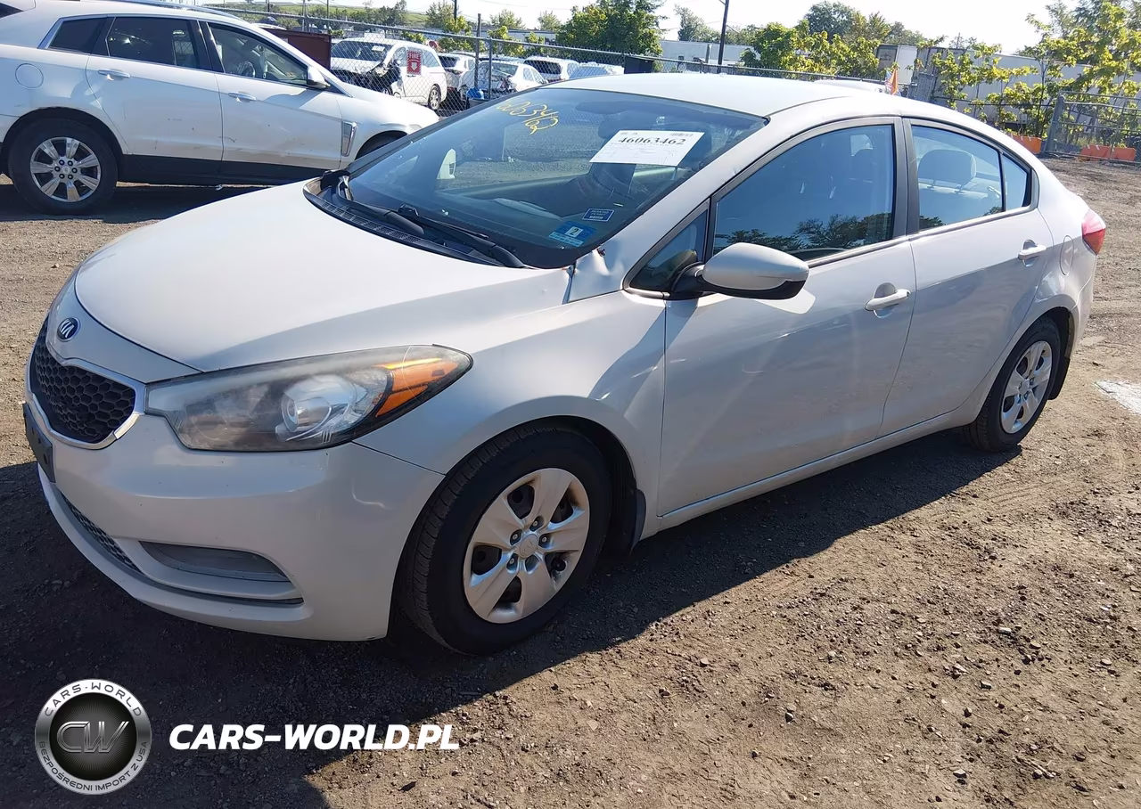 2015 Kia Forte Lx VIN:KNAFK4A66F5392666 - 2