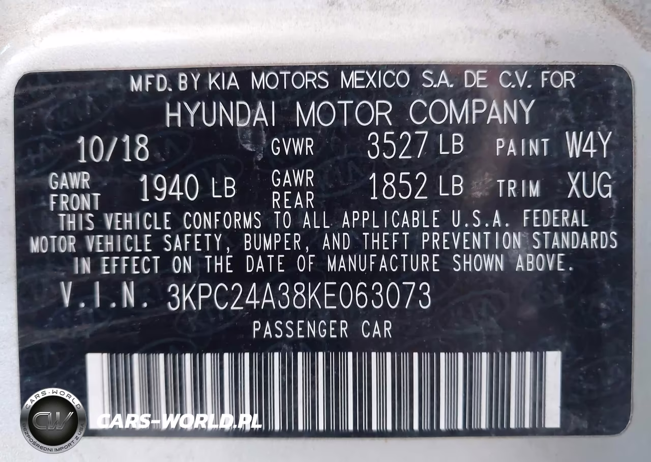 2019 Hyundai Accent Se VIN:3KPC24A38KE063073 - 9