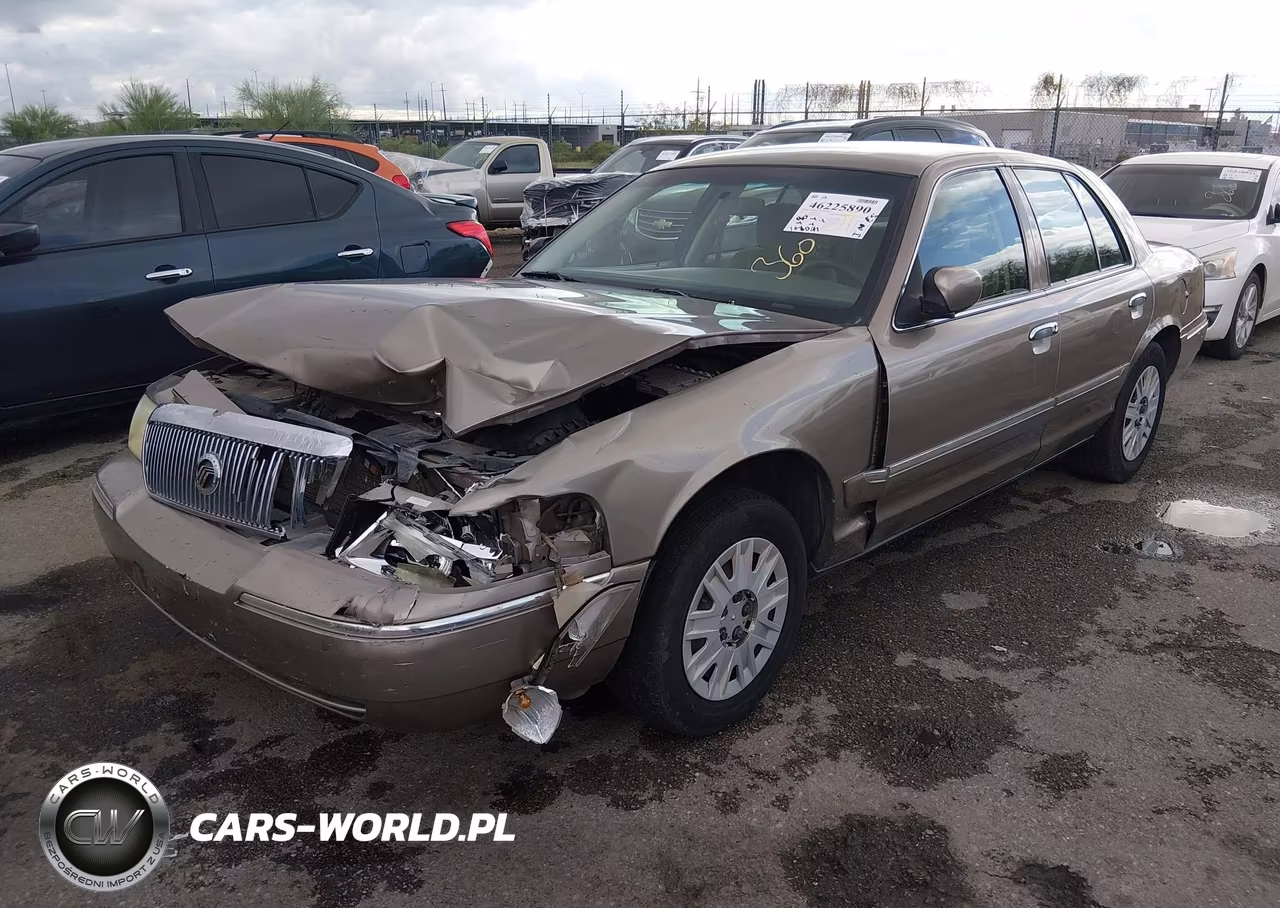 2005 Mercury Grand Marquis Gs VIN:2MEFM74W45X649183 - 2