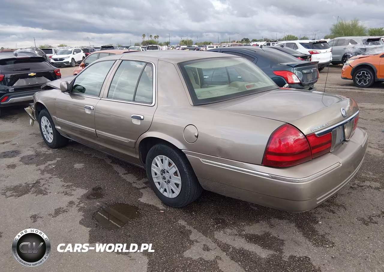 2005 Mercury Grand Marquis Gs VIN:2MEFM74W45X649183 - 3