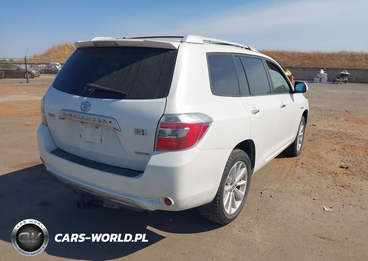 2008 Toyota Highlander Hybrid Limited VIN:JTEEW44A982025313 - 4