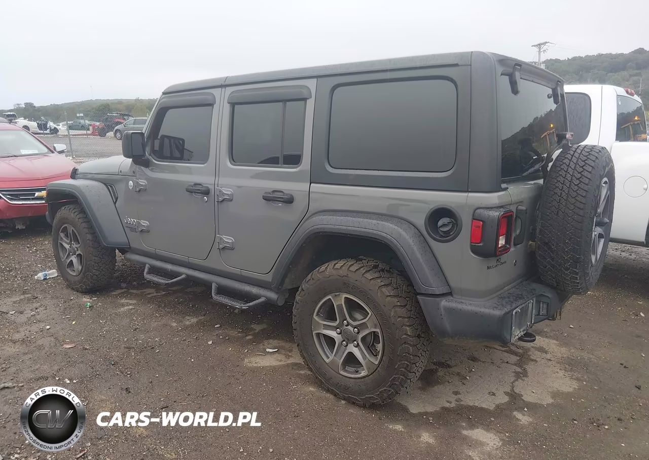 2018 Jeep Wrangler Unlimited Sport S 4X4 VIN:1C4HJXDG3JW276932 - 3
