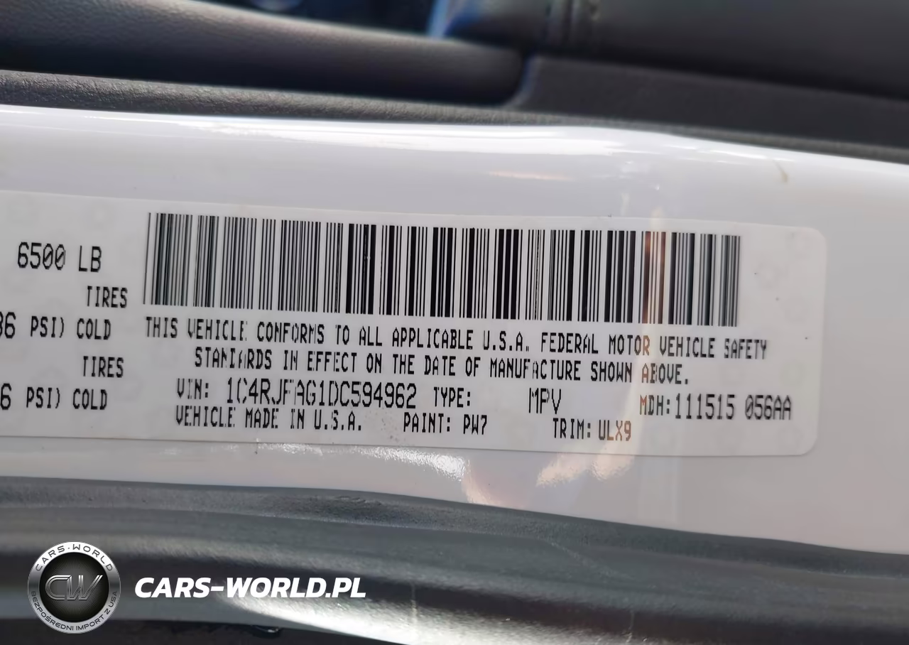 2013 Jeep Grand Cherokee Laredo VIN:1C4RJFAG1DC594962 - 9