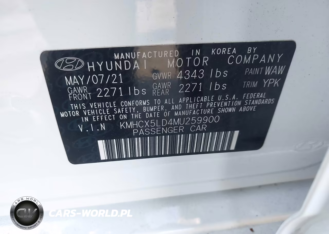 2021 Hyundai Ioniq Plug-In Hybrid Limited VIN:KMHCX5LD4MU259900 - 9