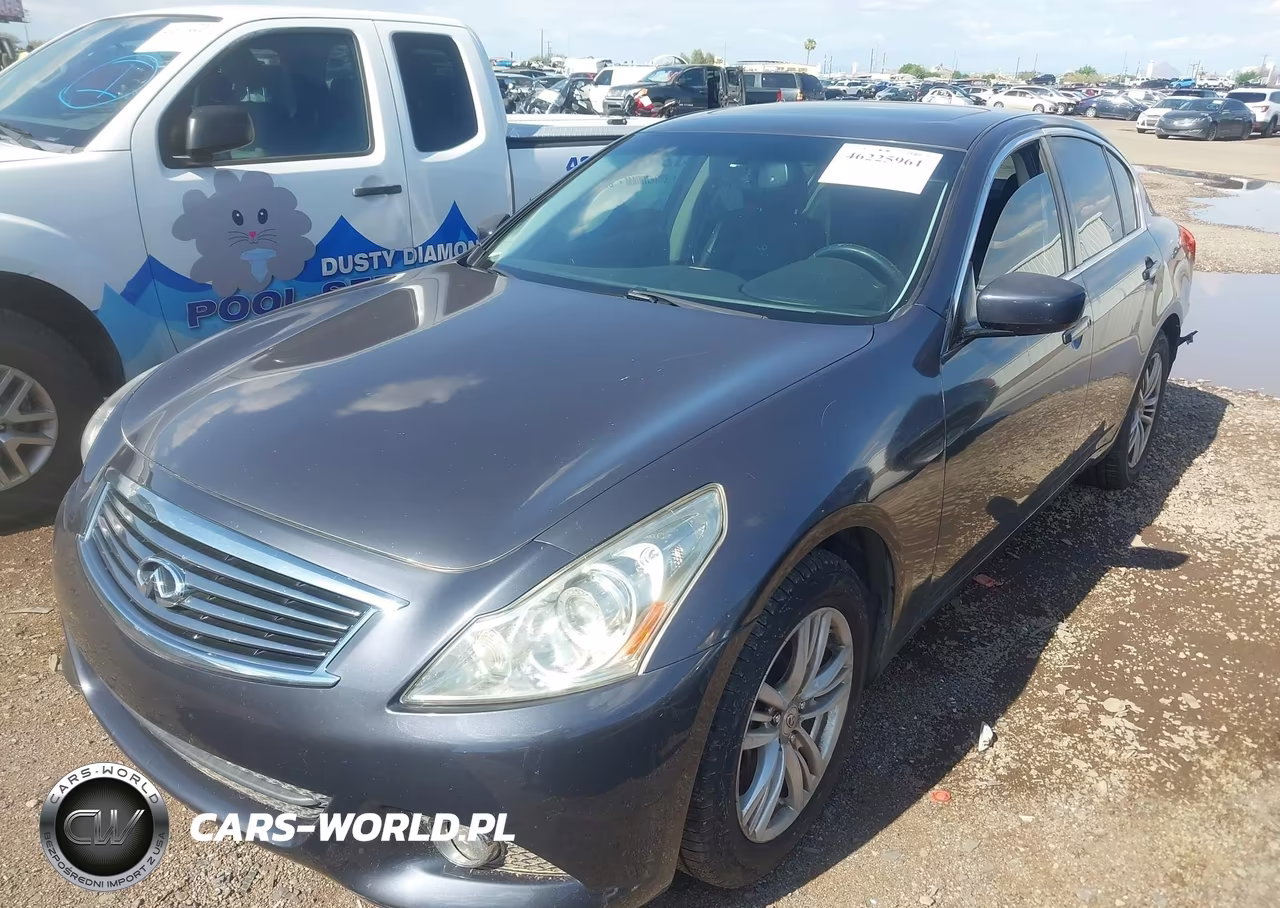 2012 Infiniti G25X VIN:JN1DV6AR3CM731170 - 2