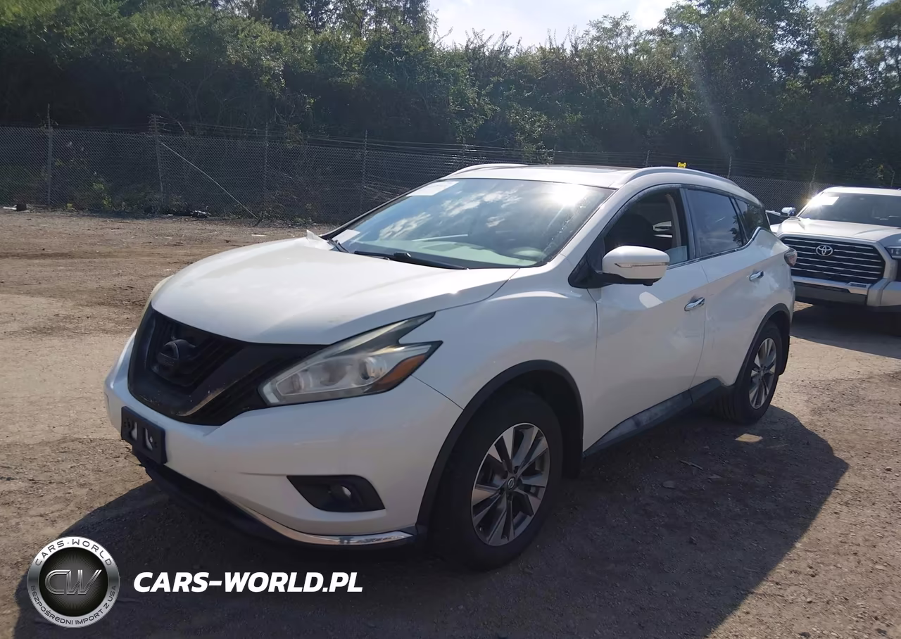 2015 Nissan Murano Sl VIN:5N1AZ2MH7FN271747 - 2