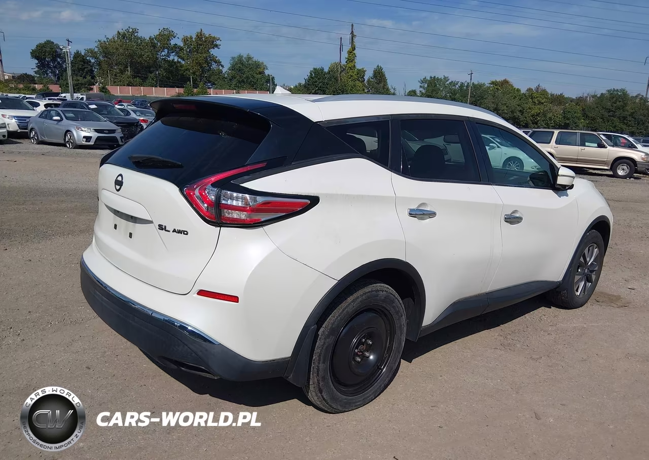 2015 Nissan Murano Sl VIN:5N1AZ2MH7FN271747 - 4