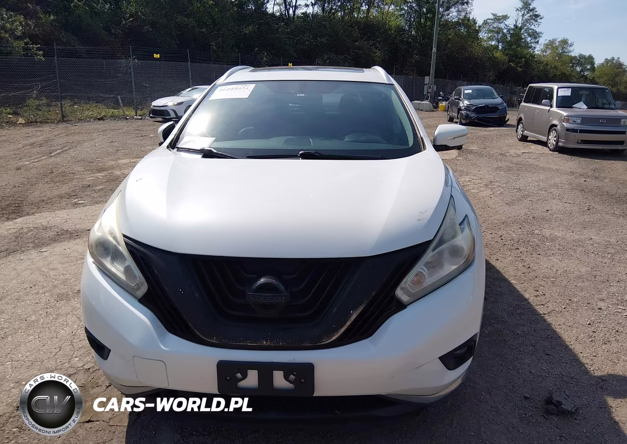 2015 Nissan Murano Sl VIN:5N1AZ2MH7FN271747 - 6