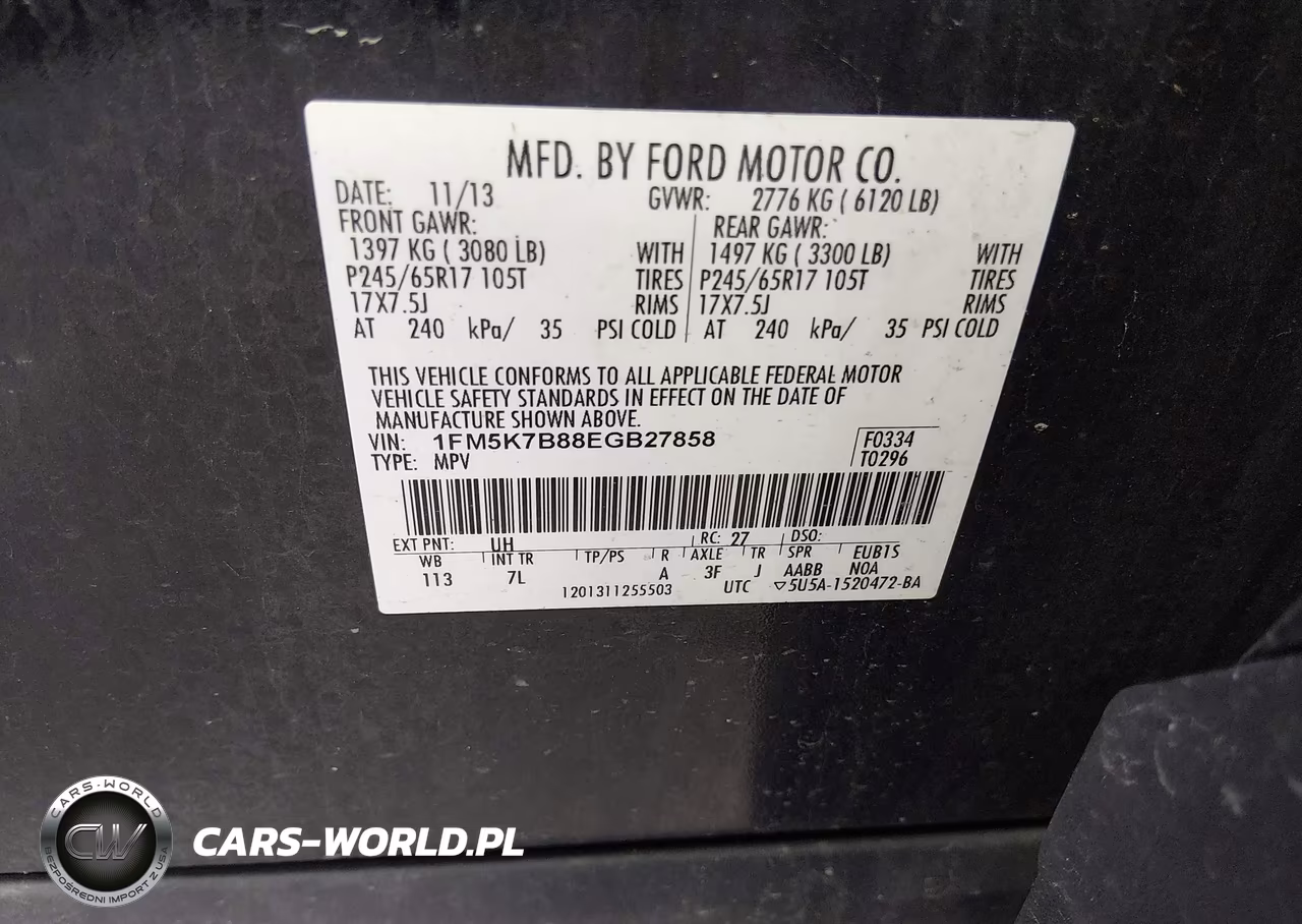 2014 Ford Explorer VIN:1FM5K7B88EGB27858 - 9