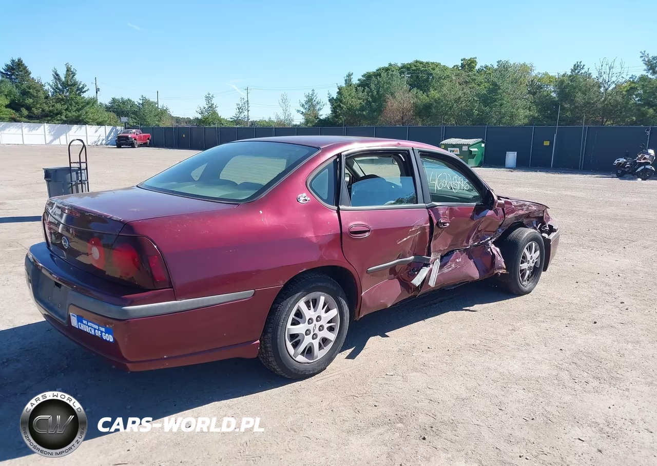 2001 Chevrolet Impala VIN:2G1WF55E019279573 - 4