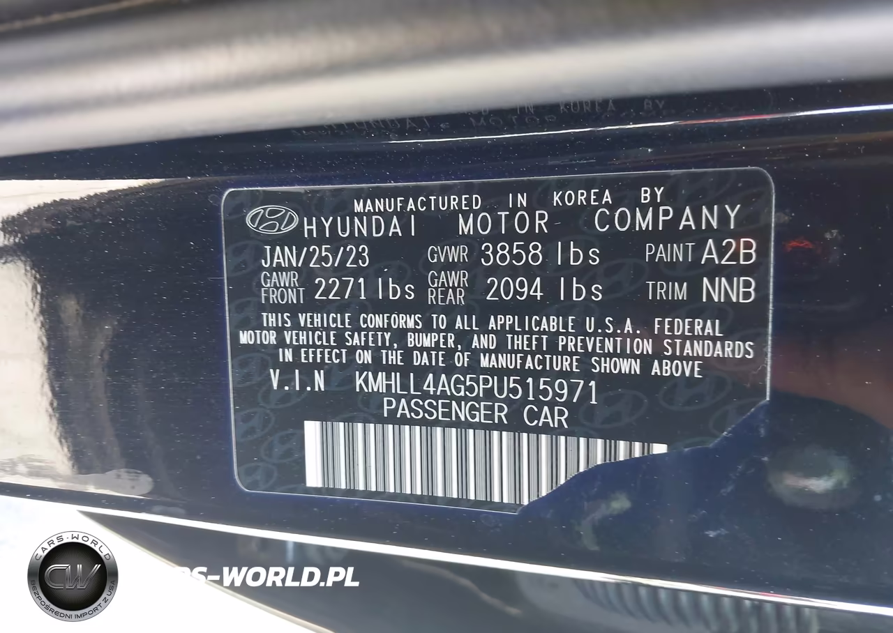 2023 Hyundai Elantra Se VIN:KMHLL4AG5PU515971 - 9