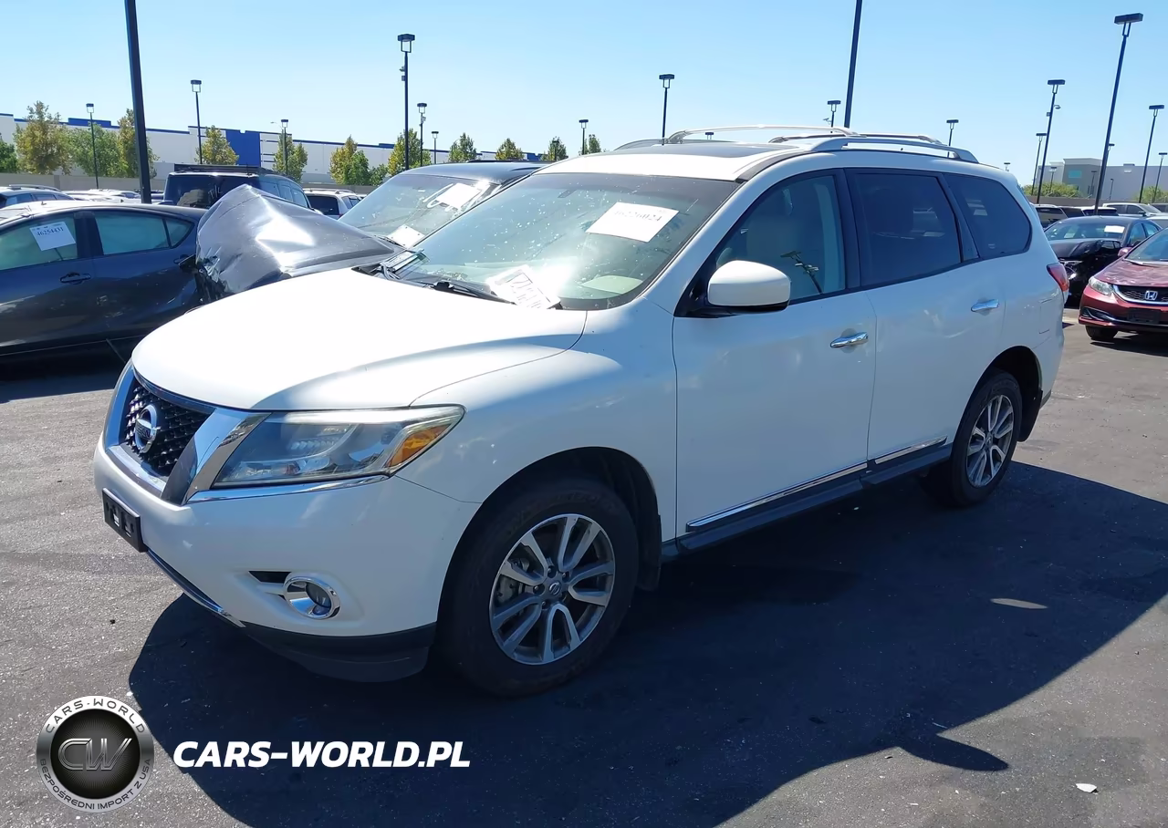 2014 Nissan Pathfinder Sl VIN:5N1AR2MN5EC609386 - 2