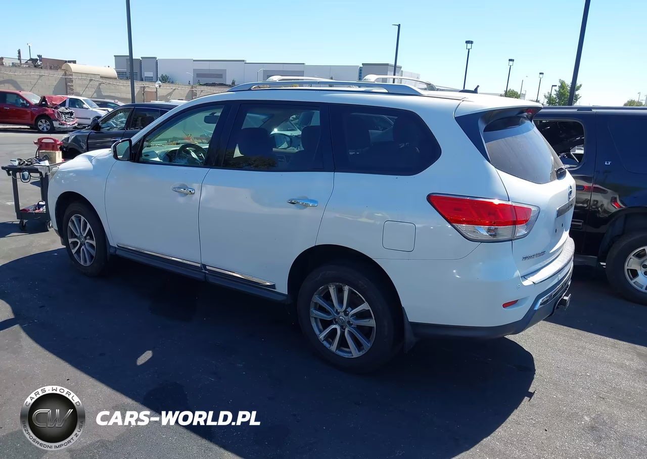 2014 Nissan Pathfinder Sl VIN:5N1AR2MN5EC609386 - 3