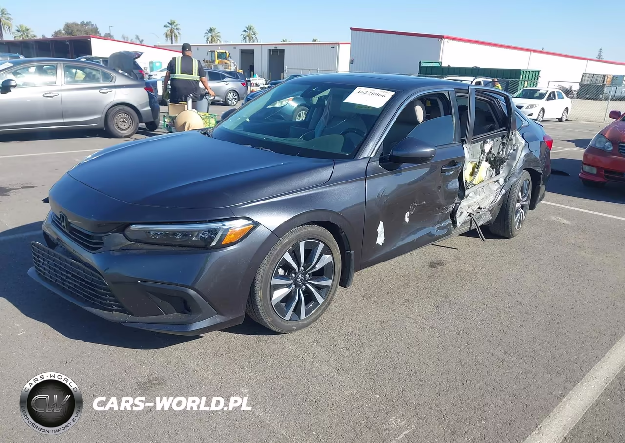 2022 Honda Civic Ex VIN:2HGFE1F76NH326931 - 2
