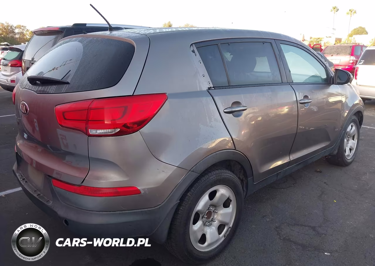 2015 Kia Sportage Lx VIN:KNDPB3AC4F7754327 - 4