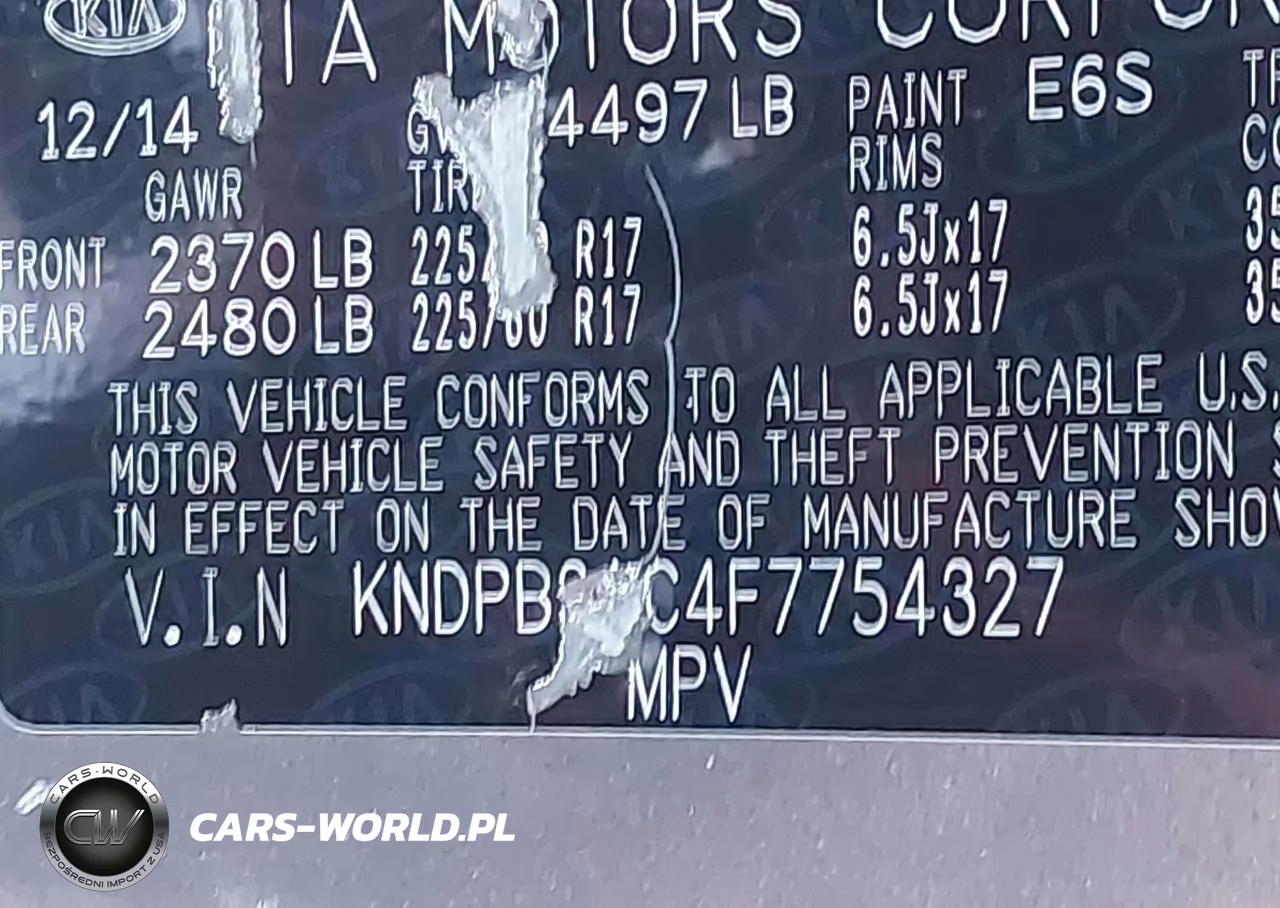 2015 Kia Sportage Lx VIN:KNDPB3AC4F7754327 - 9