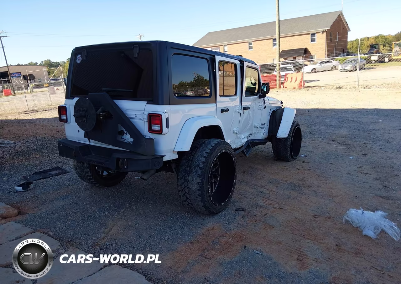2018 Jeep Wrangler Unlimited Sport S 4X4 VIN:1C4HJXDG3JW181965 - 4
