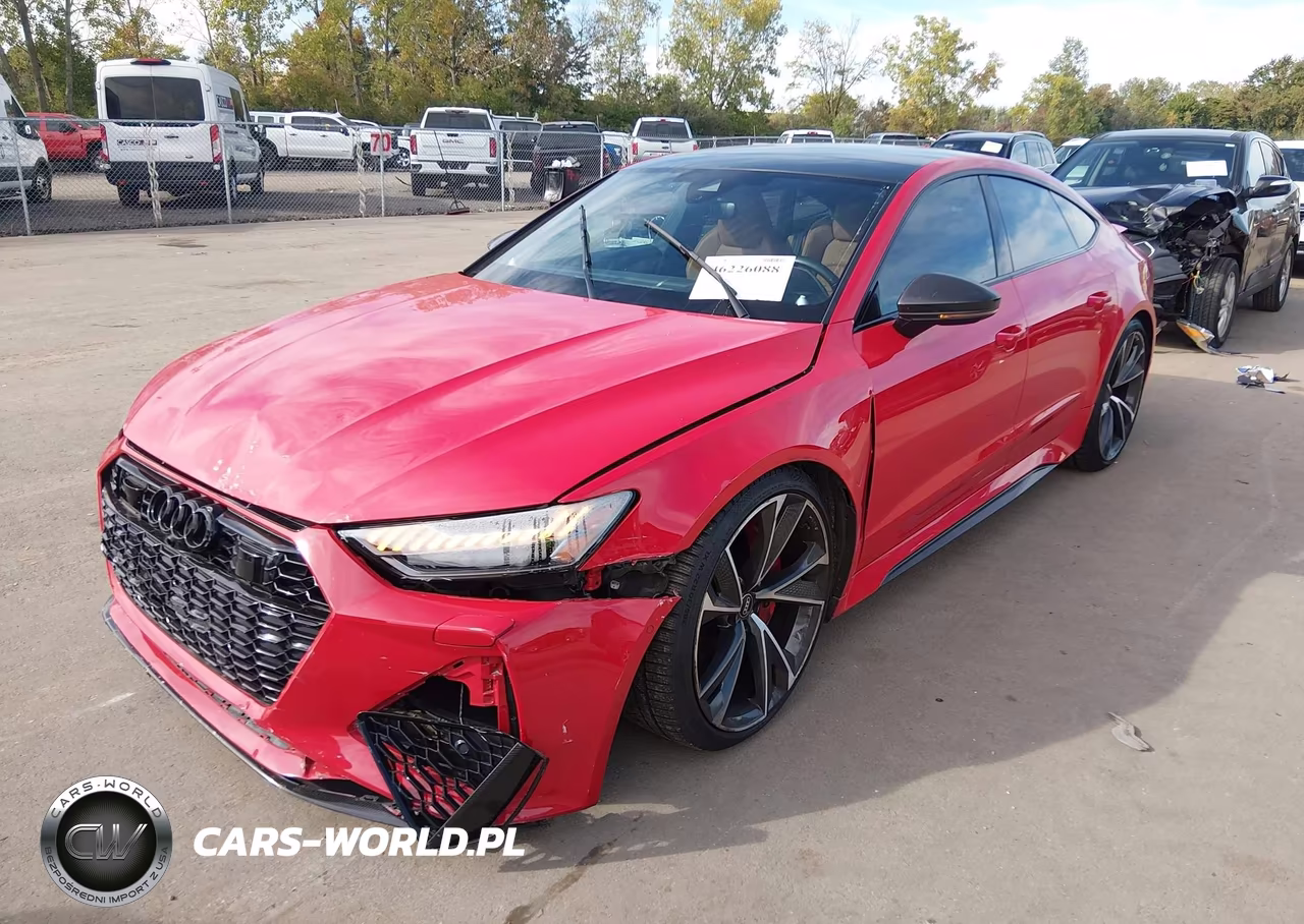 2022 Audi Rs 7 Sportback Tfsi Quattro Tiptronic VIN:WUAPCBF2XNN900668 - 2