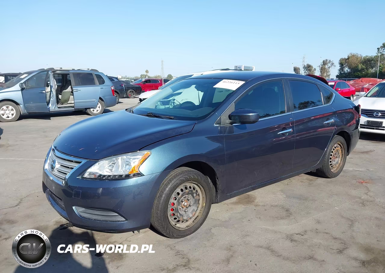 2015 Nissan Sentra Sv VIN:3N1AB7AP1FY325776 - 2