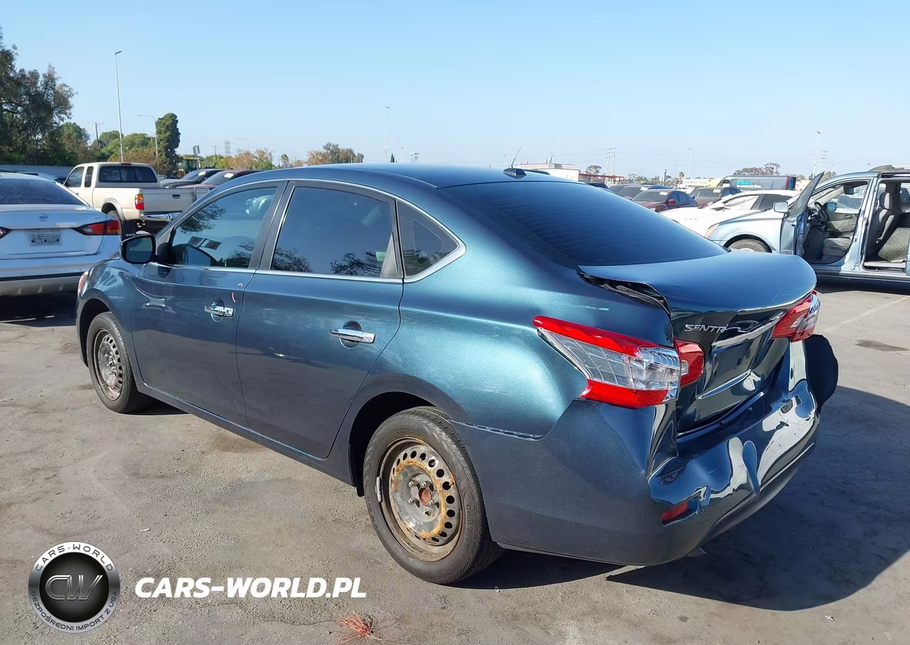 2015 Nissan Sentra Sv VIN:3N1AB7AP1FY325776 - 3