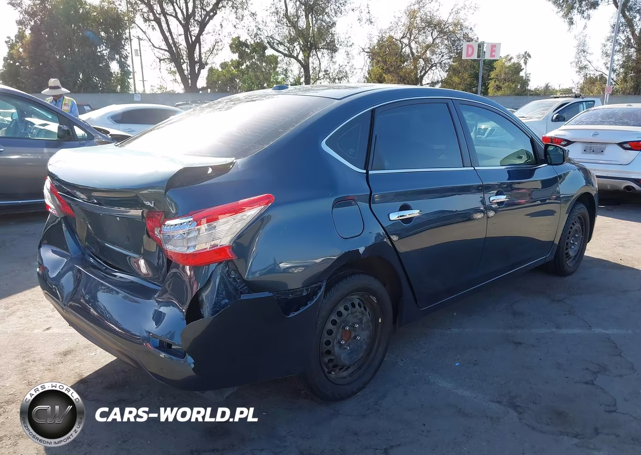 2015 Nissan Sentra Sv VIN:3N1AB7AP1FY325776 - 4