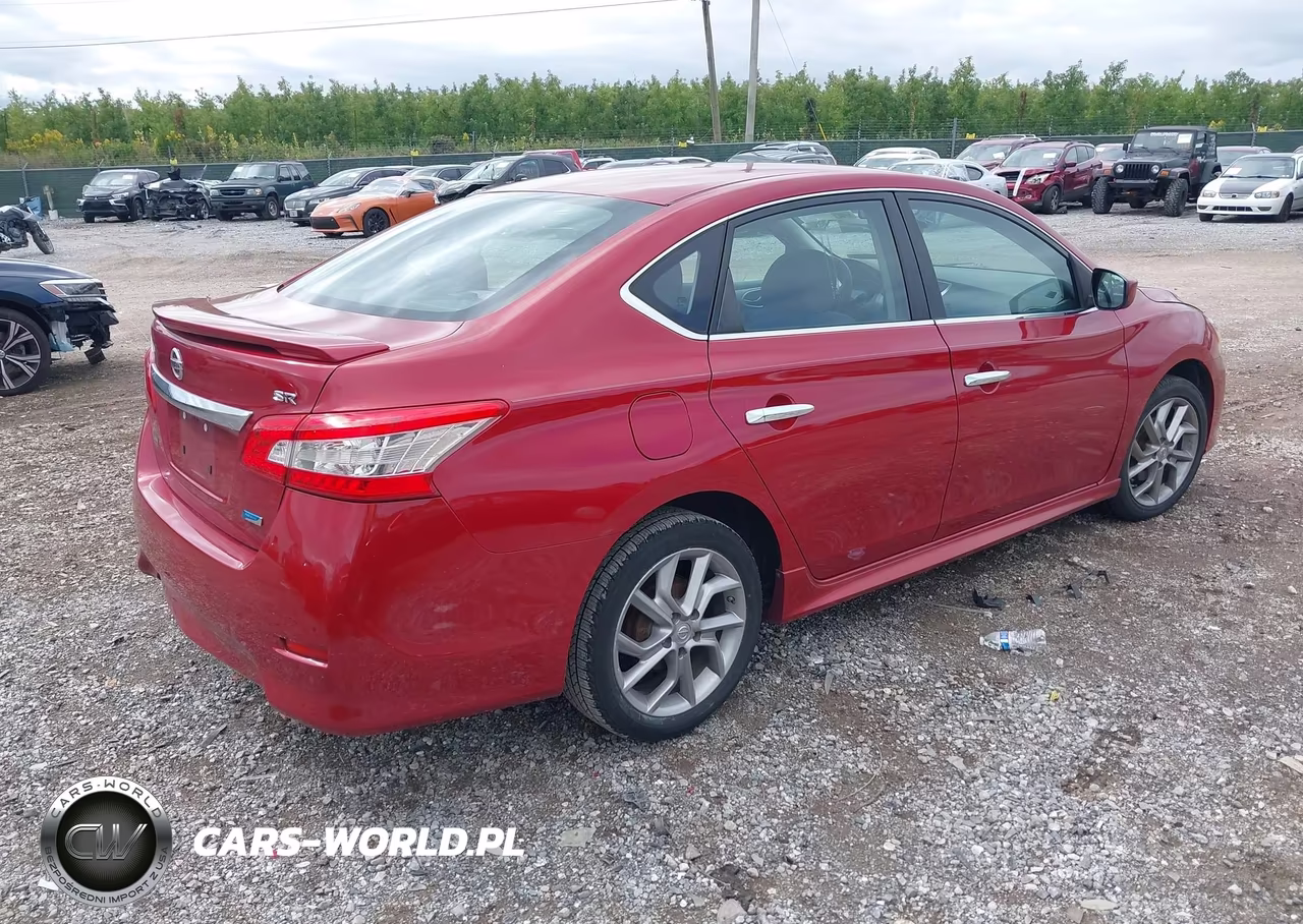 2013 Nissan Sentra Sr VIN:3N1AB7AP1DL752854 - 4