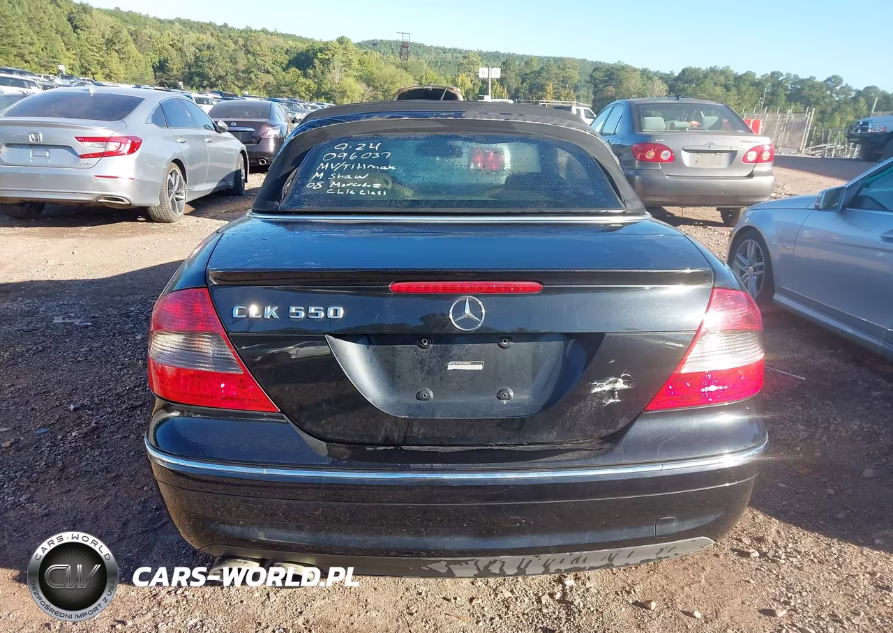 2008 Mercedes-Benz Clk 550 VIN:WDBTK72F38T096037 - 16