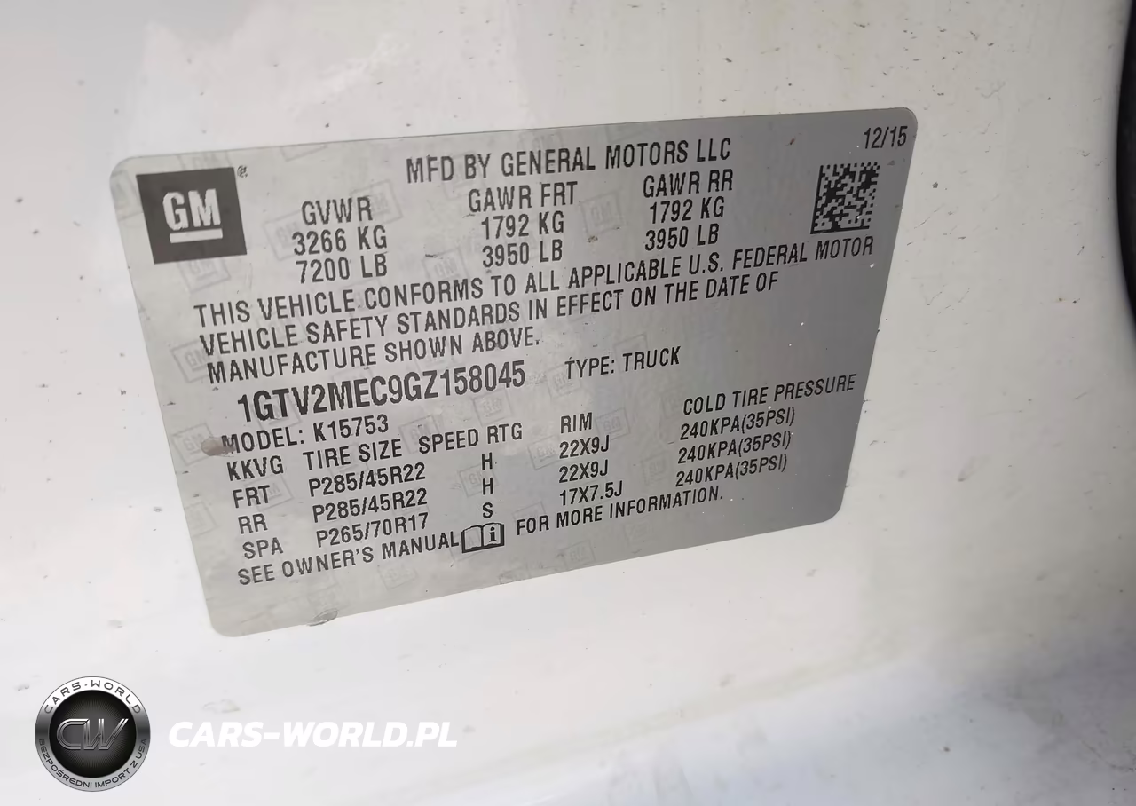 2016 GMC Sierra 1500 Sle VIN:1GTV2MEC9GZ158045 - 9