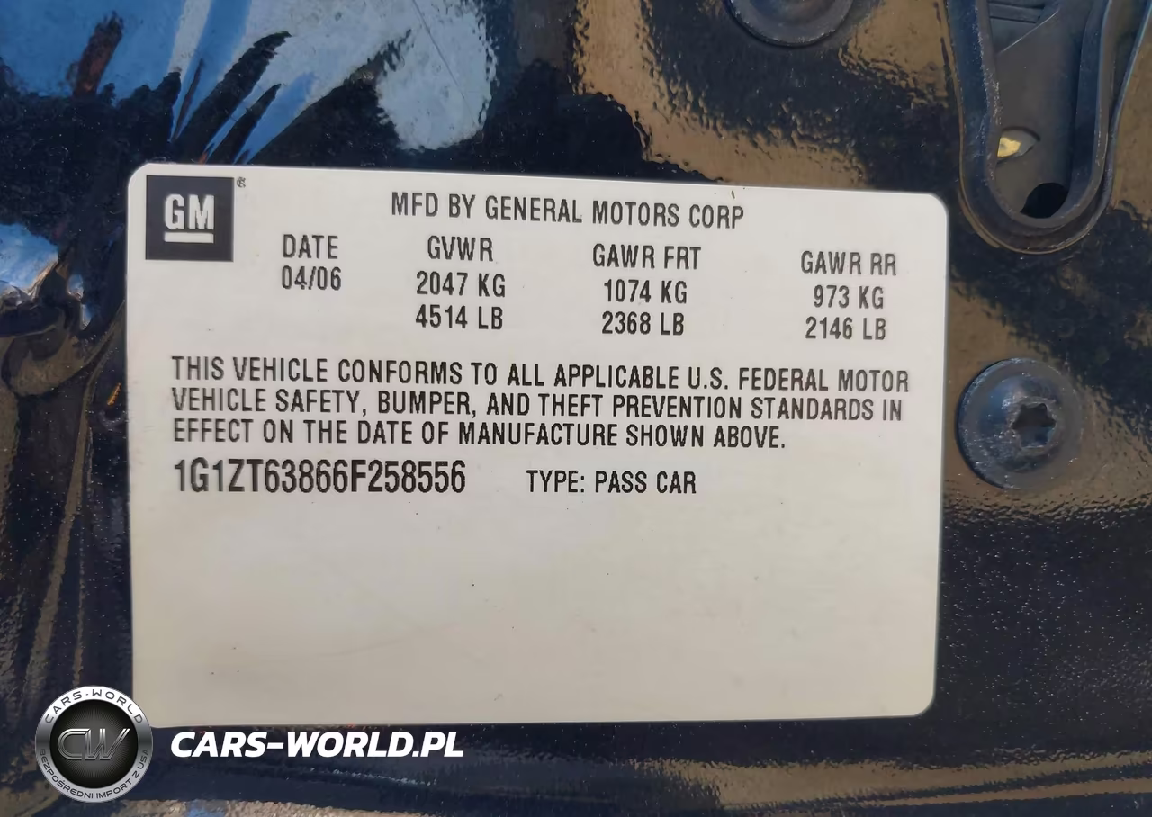 2006 Chevrolet Malibu Maxx Lt VIN:1G1ZT63866F258556 - 9