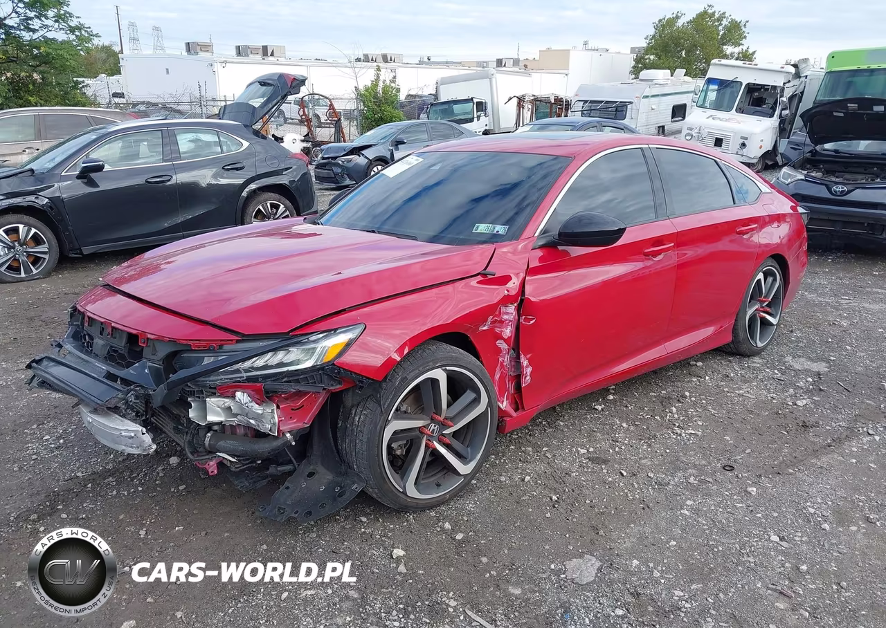 2022 Honda Accord Sport 2.0T VIN:1HGCV2F38NA012458 - 2