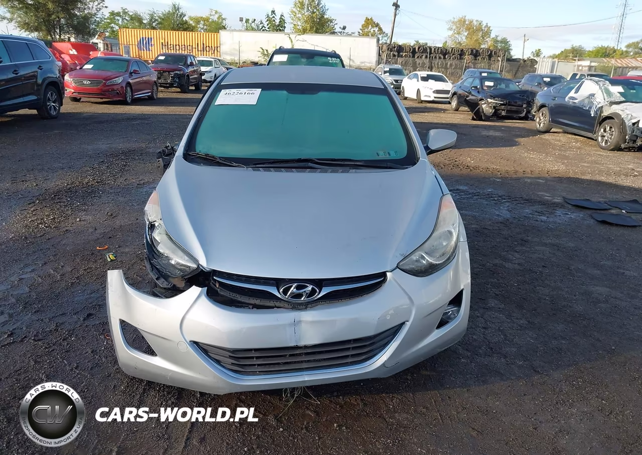 2013 Hyundai Elantra Gls VIN:5NPDH4AE2DH390698 - 12