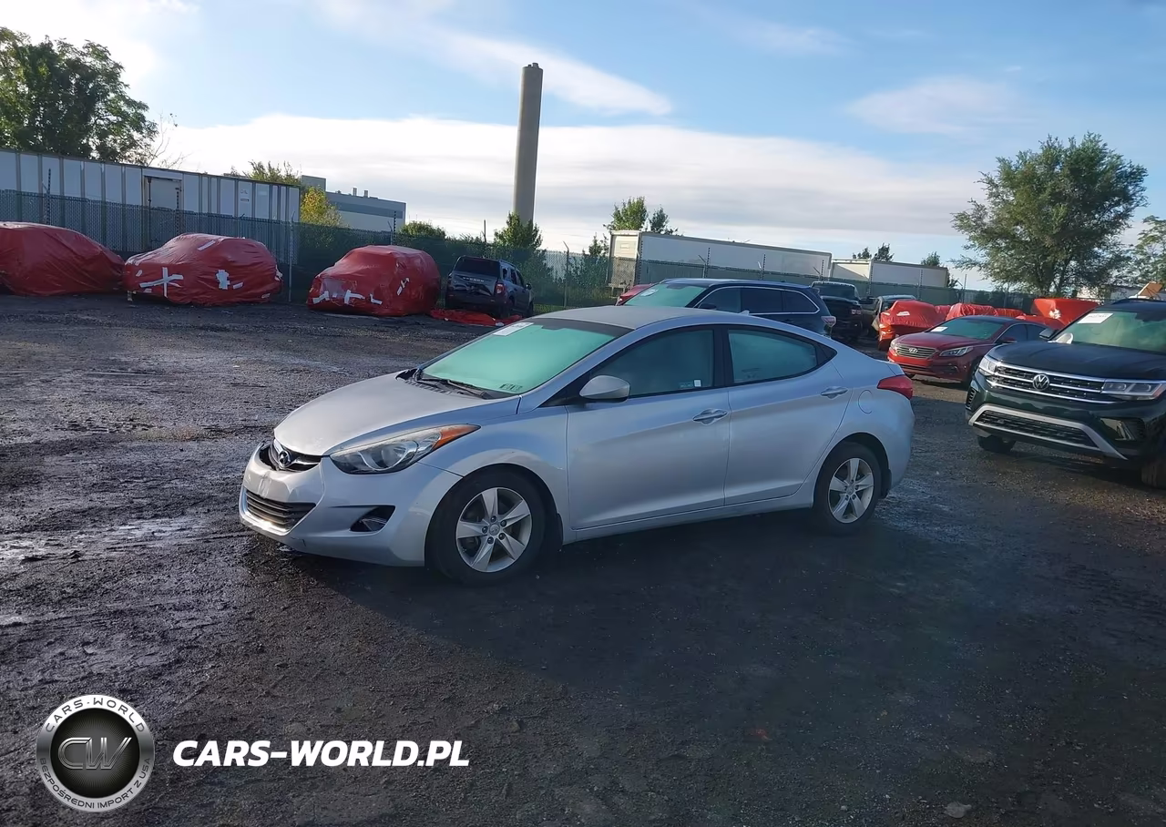 2013 Hyundai Elantra Gls VIN:5NPDH4AE2DH390698 - 2